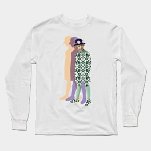 SteamPunk Kid Green Long Sleeve T-Shirt